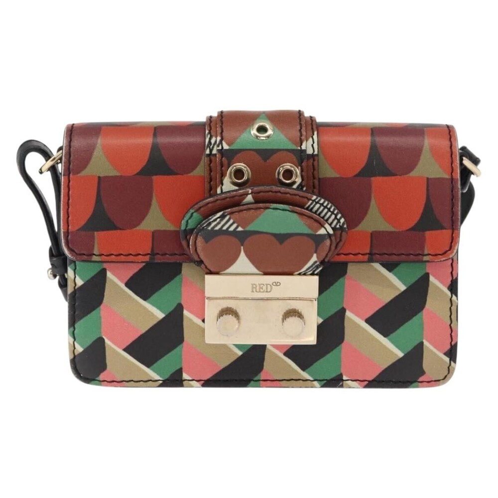 Valentino Garavani Glam Lock Printed Leather Medium